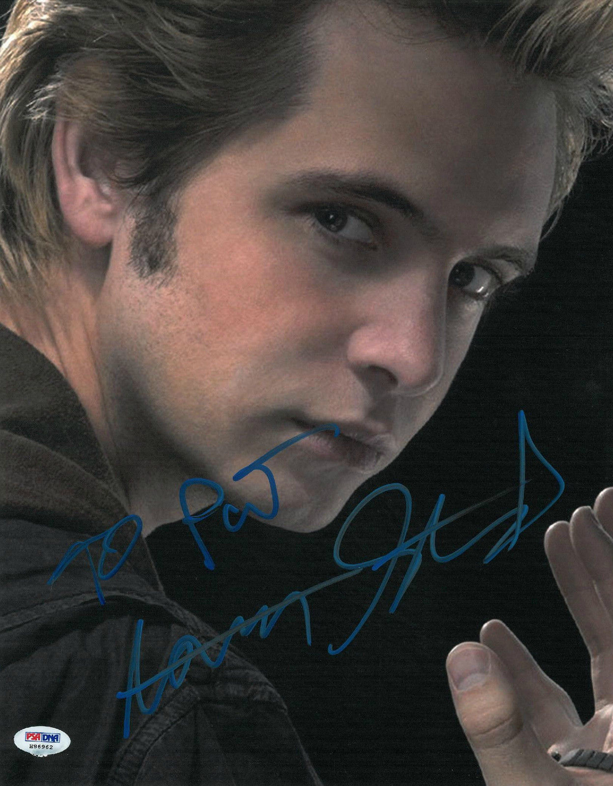 Aaron Stanford Signed X-Men Authentic Autographed 11x14 Photo Poster painting (PSA/DNA) #H86962