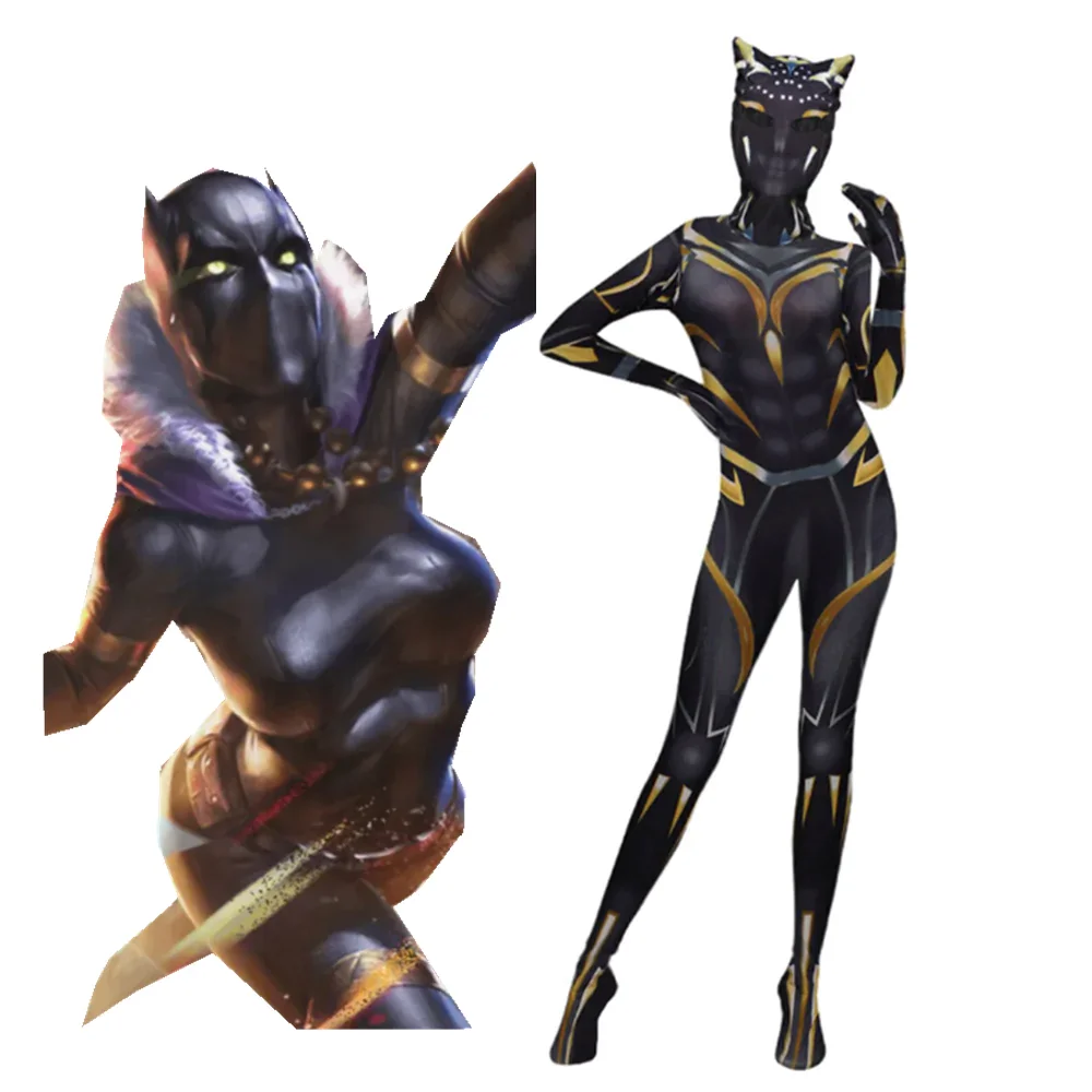 Black Panther: Wakanda Forever (2022) Shuri Cosplay Costume Jumpsuit Halloween Carnival Suit