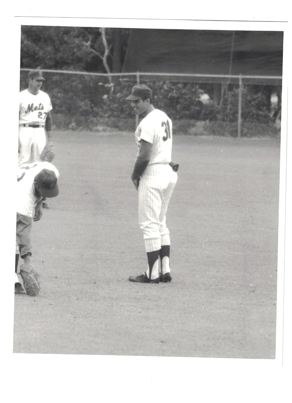 Les Rohr New York Mets 8x10 Vintage Baseball Photo Poster painting RH3