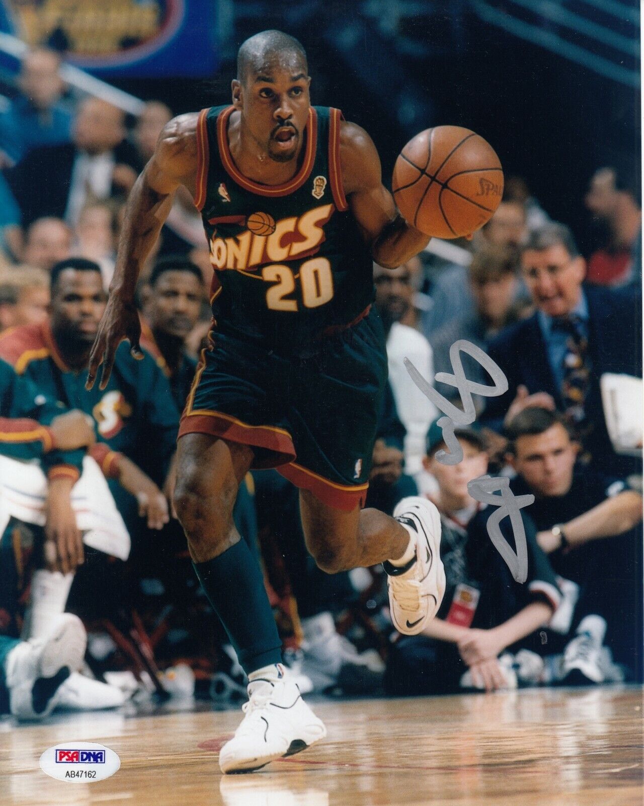 Gary Payton #2 8x10 Signed Photo Poster painting W/PSA DNA Seattle Supersonics