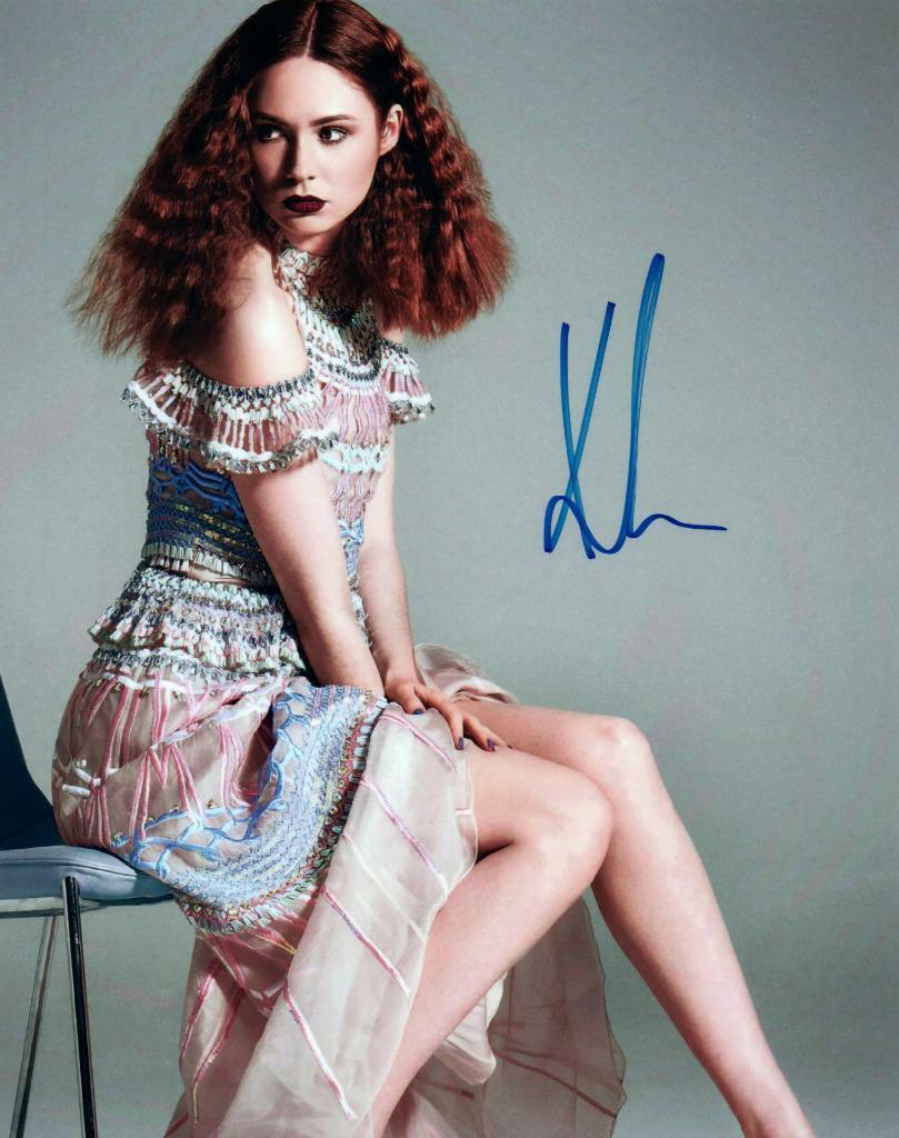 Karen Gillan signed 8x10 Picture autographed Photo Poster painting Nice Photo Poster painting with COA