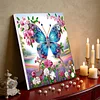 (Pre-Framed)Butterfly-Special Shape Diamond Painting Kit(25x25cm)
