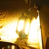 Solar Foldable Camping Light Rechargeable Portable Flashlight Hanging Tent Light