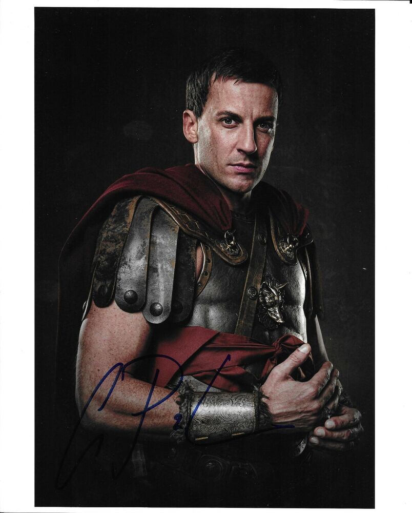 Craig Parker Spartacus autographed Photo Poster painting signed 8x10 #1 Claudius Glaber