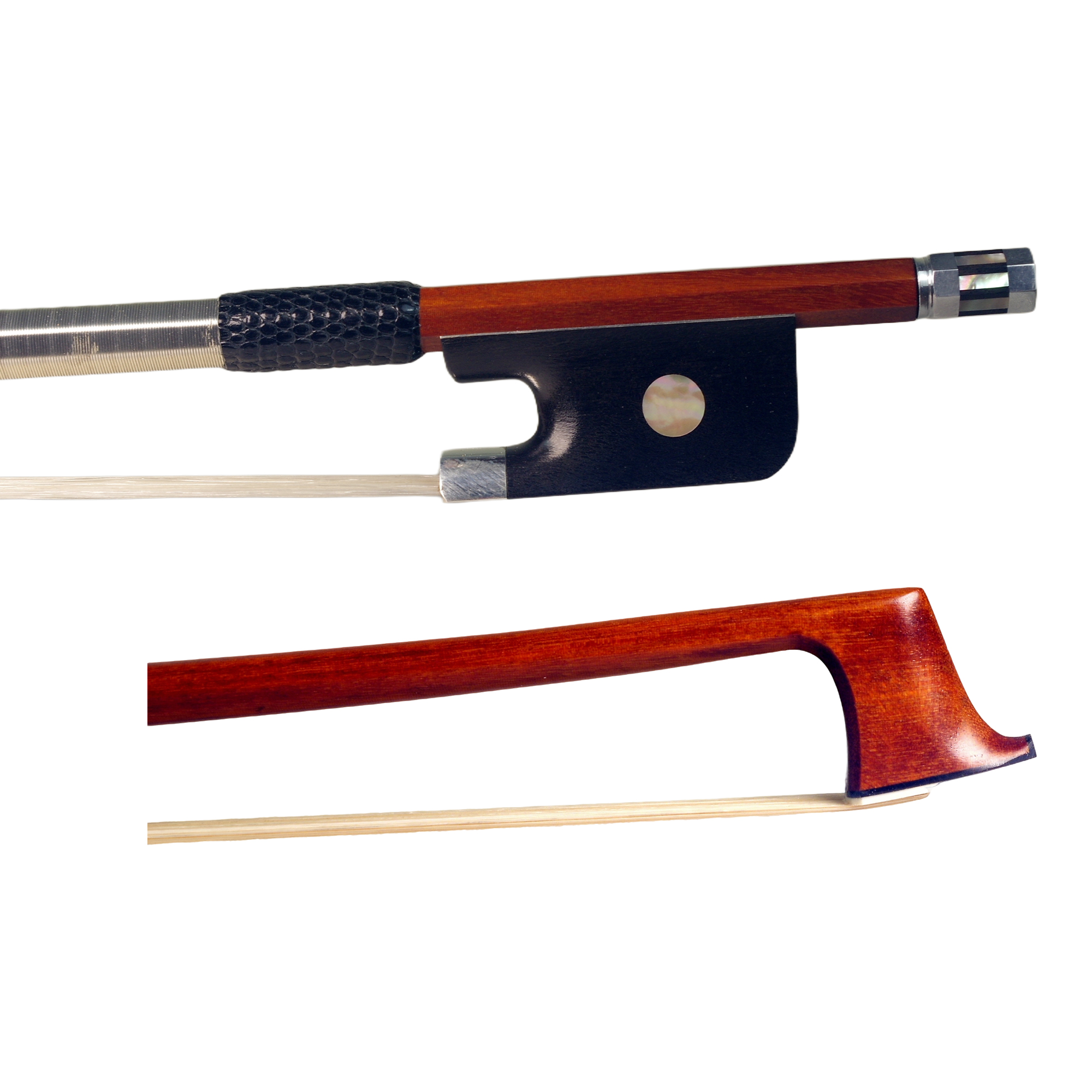 Joyee VOB-15 Professional Pernambuco Viola Bow Full View