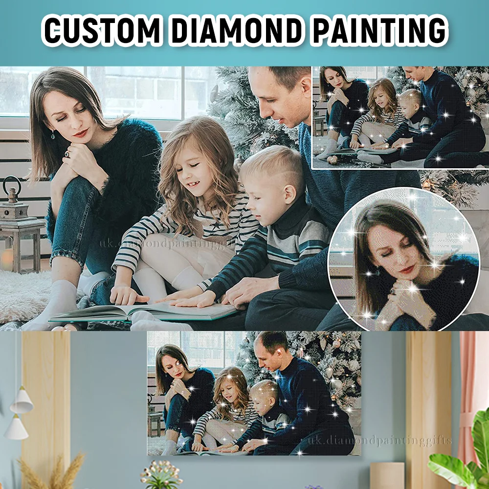 5D DIY Diamond Painting - Custom Diamond Painting Service