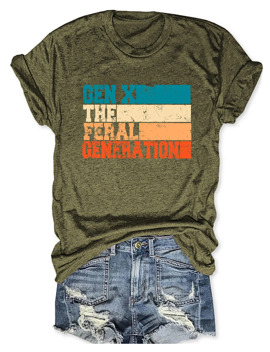 Gen X The Feral Generation T-Shirt