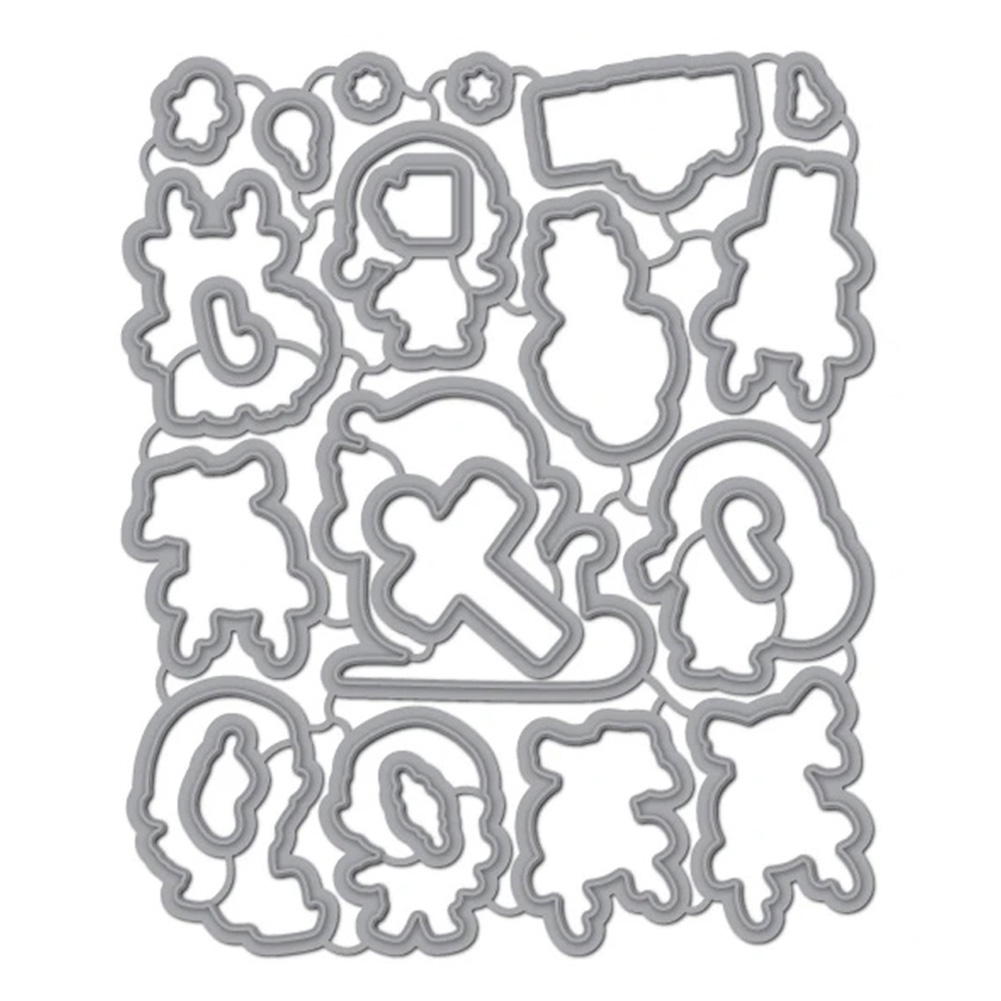 

Christmas - Paper Craft Cutting Dies, 501 Original