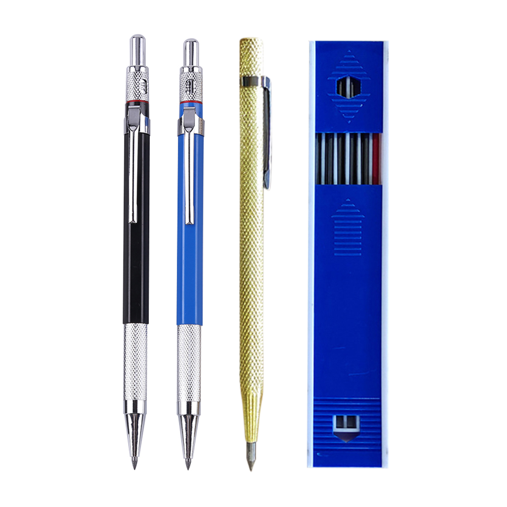 

2.0mm Mechanical Pencil Set Automatic Pencils with 12 Red/Black Refills, 501 Original