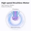Space UV Sterilization Chamber Sonic Electric Toothbrush Set IPX7 Waterproof Equipped With 3 Brush Heads And UV Travel Box
