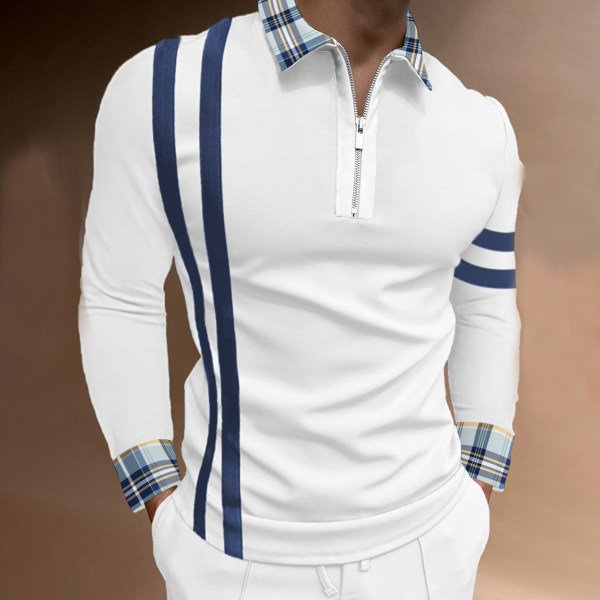 Men's Winter Spring And Autumn Daily Machine Washable Cotton Shirt