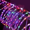 LED Solar Decorative String Lamp Adjustable Outdoor Lighting for Garden (32m)