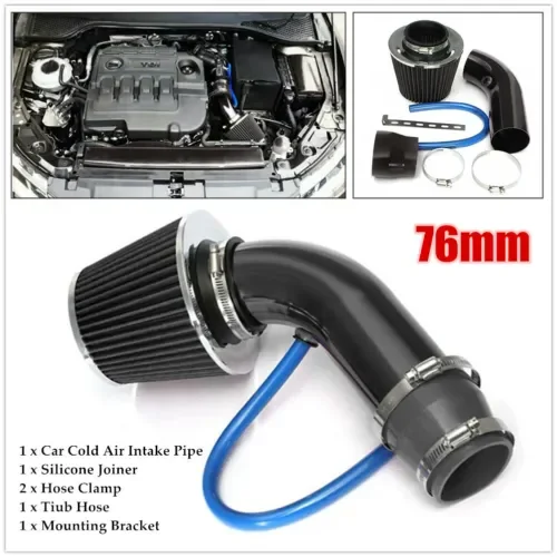 Dronehint Cold Air Intake Filter Induction Kit Pipe Power Flow Hose System Set Car Parts (For: Acura) Parts