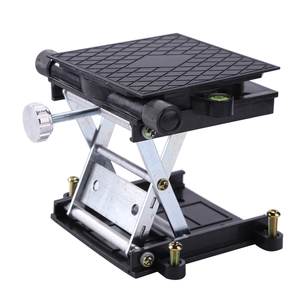 

Adjustable Aluminum Router Lift Table Lab Lifting Stand Platform Workbench, 501 Original