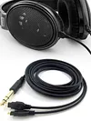 6.35mm Audio Cable for HD580 HD600 HD650 HD660 Headset Wire Cord