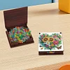 Holz Herz Sonnenblume - 5d DIY Handwerk Memo Box
