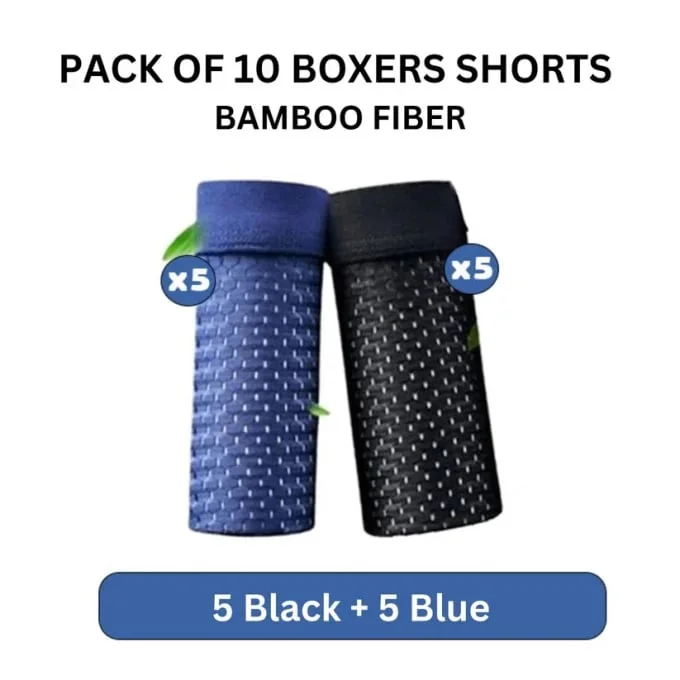 Kit 4 Boxers Briefs - Bamboo Fiber Panties🌿 - 🔥🔥Father's Day Special(BUY 5 GET 5 FREE)