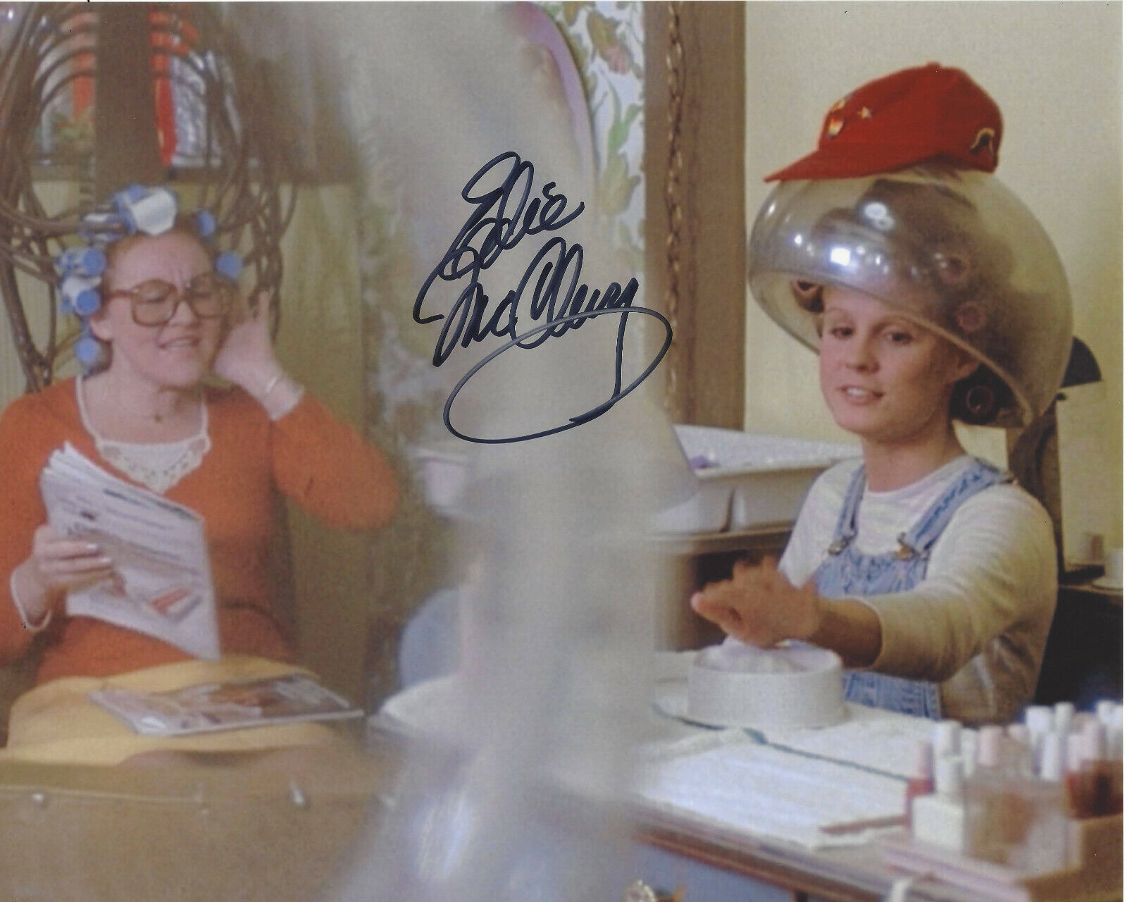 EDIE MCCLURG SIGNED AUTHENTIC 'CARRIE' HELEN 8X10 Photo Poster painting AUTOGRAPH w/COA ACTRESS