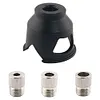 Right Angle Punching Guide Locator w/ 6/8/10 MM Drill Sleeve for Carpentry Tools