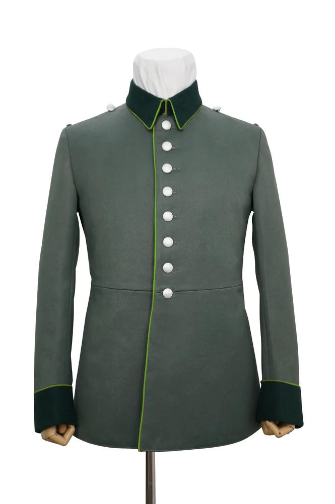   Wehrmacht German M1935 General Officer Waffenrock Gabardine Piped Dress Tunic German-Uniform