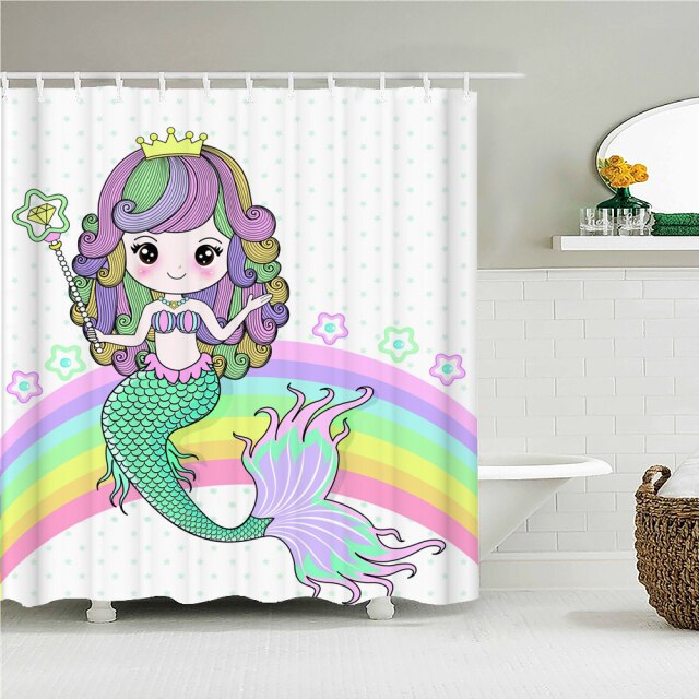 

Shower Curtain – Mermaid-180*180cm, 501 Original