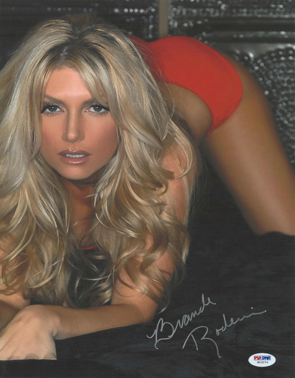 Brande Roderick Signed Playboy Authentic Autographed 11x14 Photo Poster painting PSA/DNA #W13274