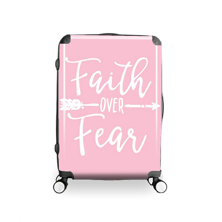 Faith Over Fear, Optimism Hardside Luggage