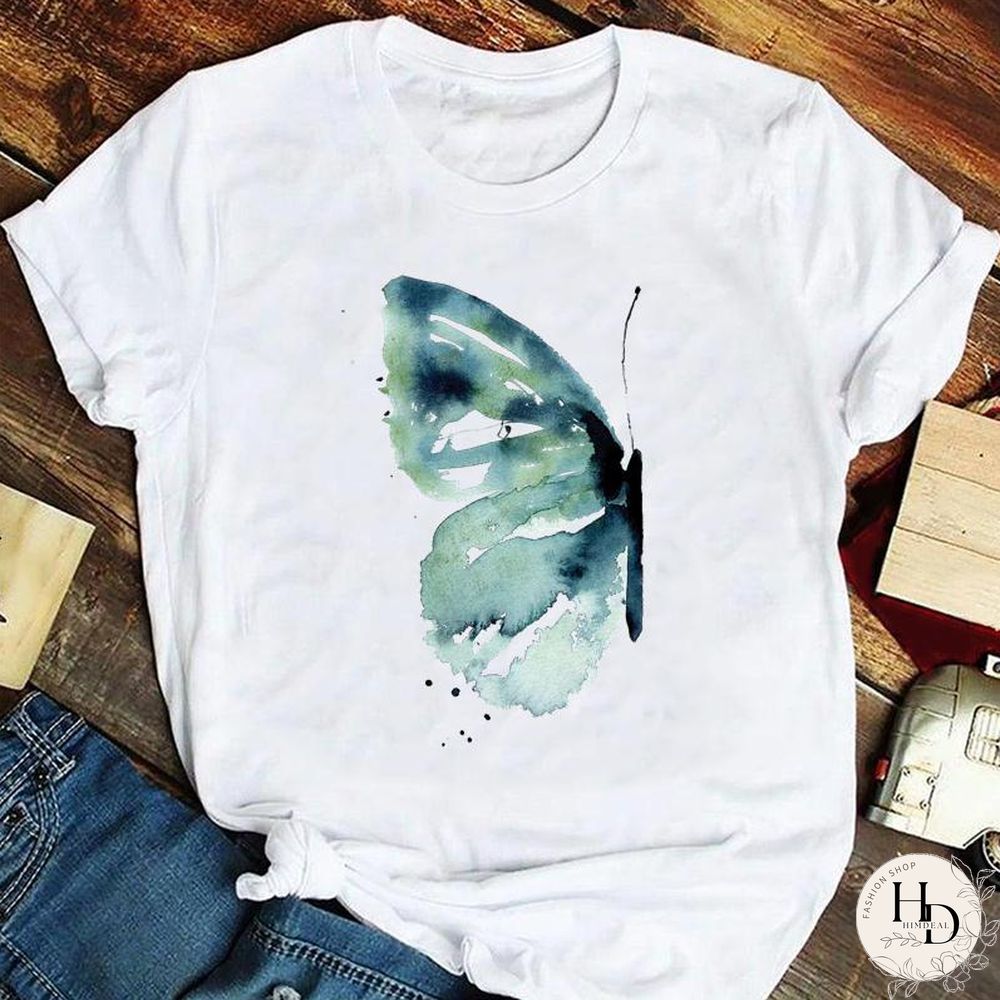 Tee Fashion Women Ladies Tshirt Top Lady Print Female Clothes Animal Trend Spring Summer