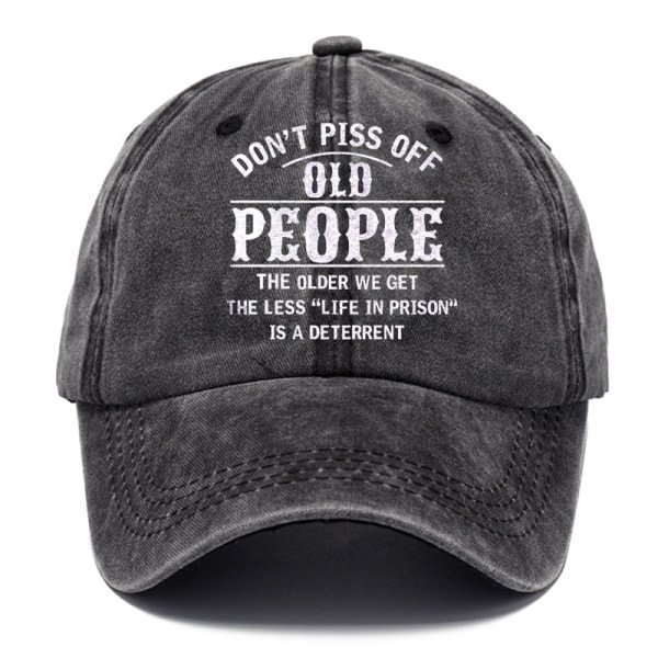 We The People Are Pissed Off Life in Prison Baseball Hat