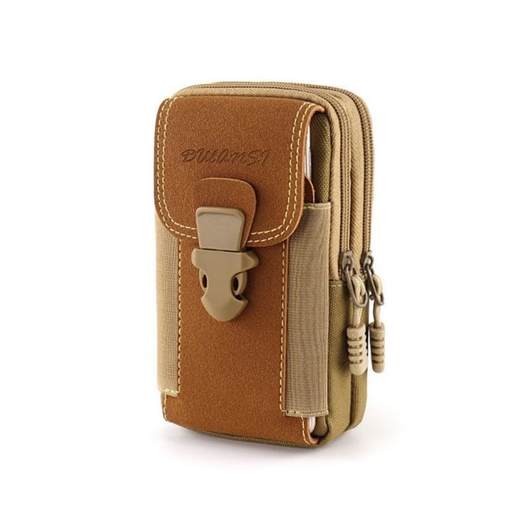 Universal Canvas Waterproof Mobile Phone Bag For Samsung/iPhone/Huawei/HTC/LG/Xiaomi Wallet Case Belt Pouch Coin Purse Cover