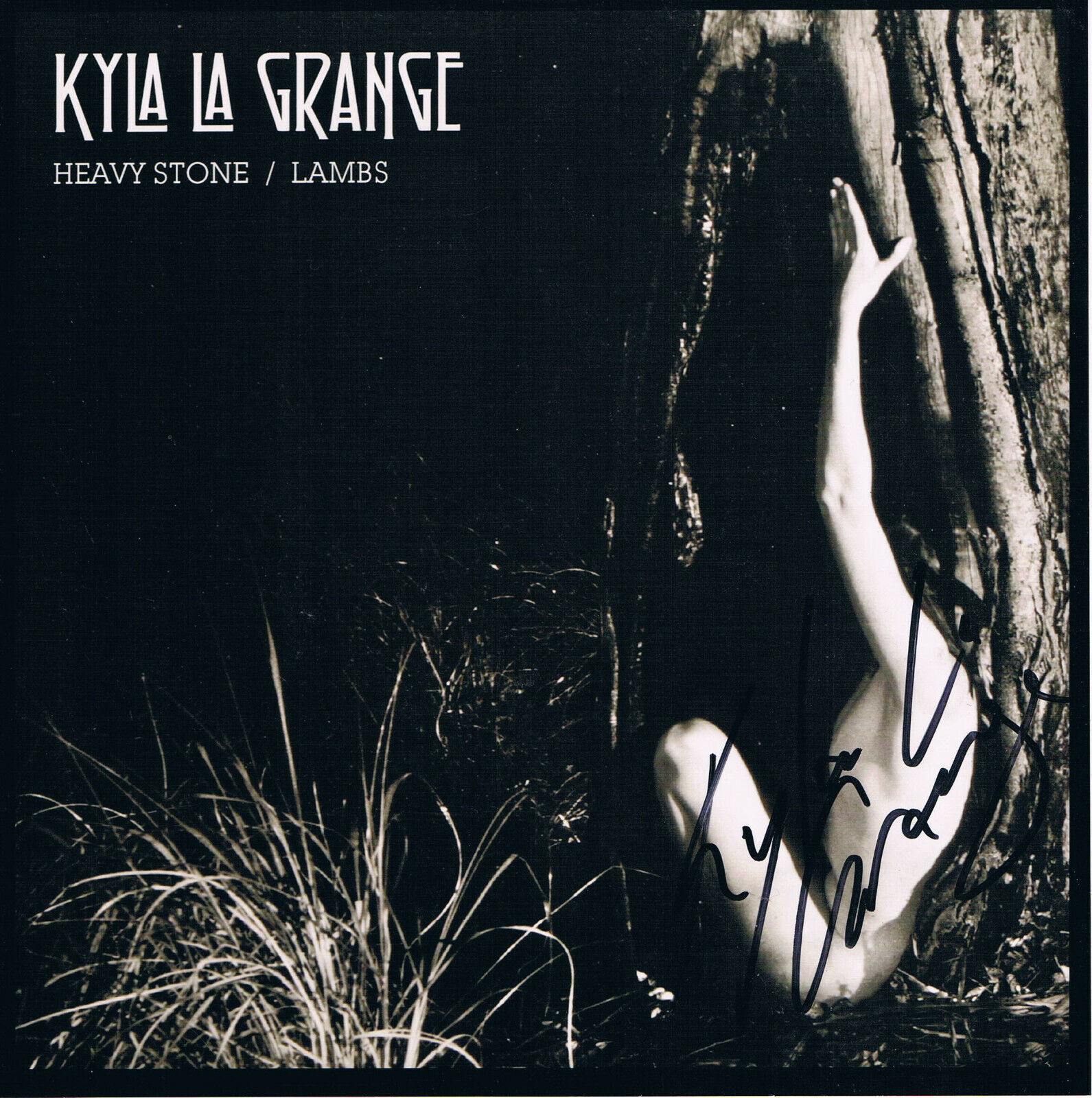 Kyla La Grange 1986- genuine autograph 8x8