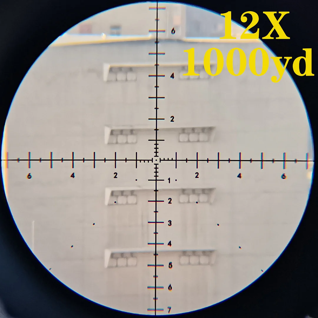 ohhunt® LR FFP 1.5-12X28 IR Scope,Glass Etched Reticle,Red Illumination,Turrets Lock Reset