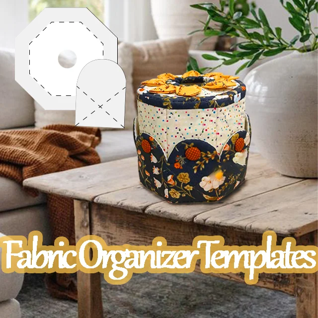 Fabric Organizer Templates+Instructions