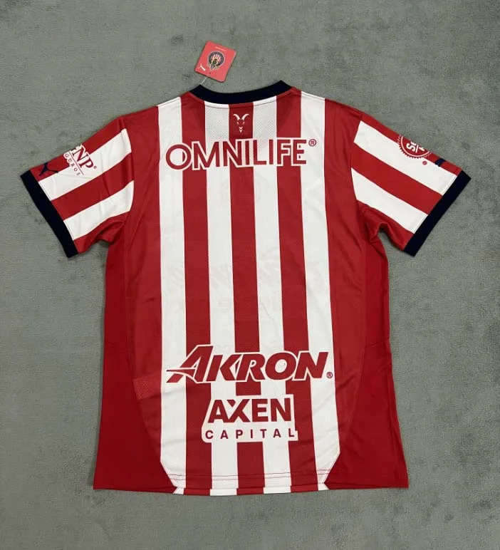 2024/2025 Chivas Home Soccer Jersey 11 Thai Quality