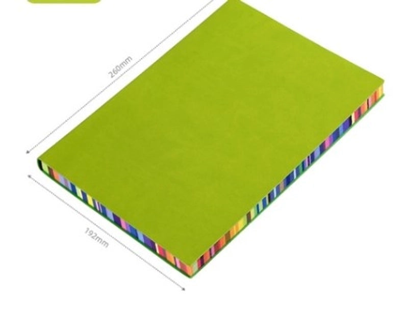 1 Piece Multicolor Learning School Pu Leather Paper Casual Vacation Notebook