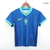 Brazil Away Kids Soccer Jerseys Full Kit Copa America 2024