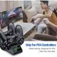 DinoFire PS4 Controller Charger, Charging Station for DualShock 4 Controller with 4 USB Charging Dongles