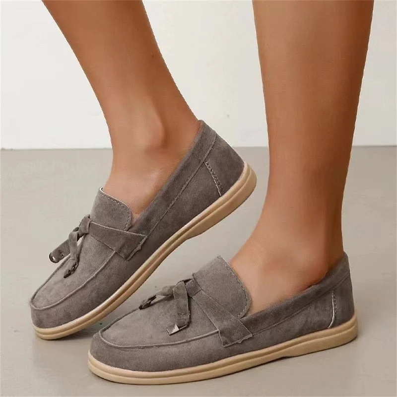 Spring Comfy Loafers Women 2022 New Shallow Ladies Slip On Casual Shoes 35-43 Large-Sized Female Home Outdoor Office Flats