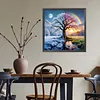 Diamond Painting -DIY Round Drill Tree(40x40cm)