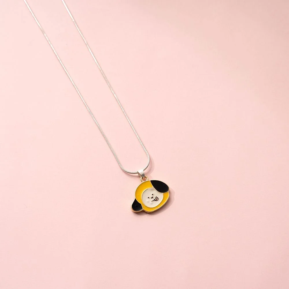 BT21 Cute Face Necklace
