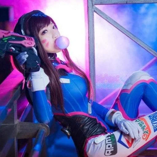[ Reservation] New Version OVERWATCH D.va Jumpsuit With Full Armor SP15979