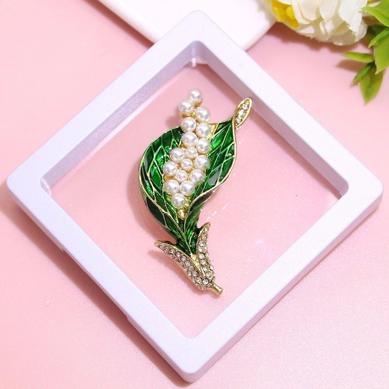 Basic Modern Style Classic Style Pin Animal Flower Alloy Plating Inlay Artificial Pearls Rhinestones Women’s Brooches