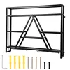 [US Local Warehouse] A-Line Bar Stand Wall Mounted Wine Rack Metal Bottle&Glass Holder Display Shelf