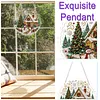 Winter Cabin DIY Diamond Painting Pendant Double Sided Gem Beads 25cm