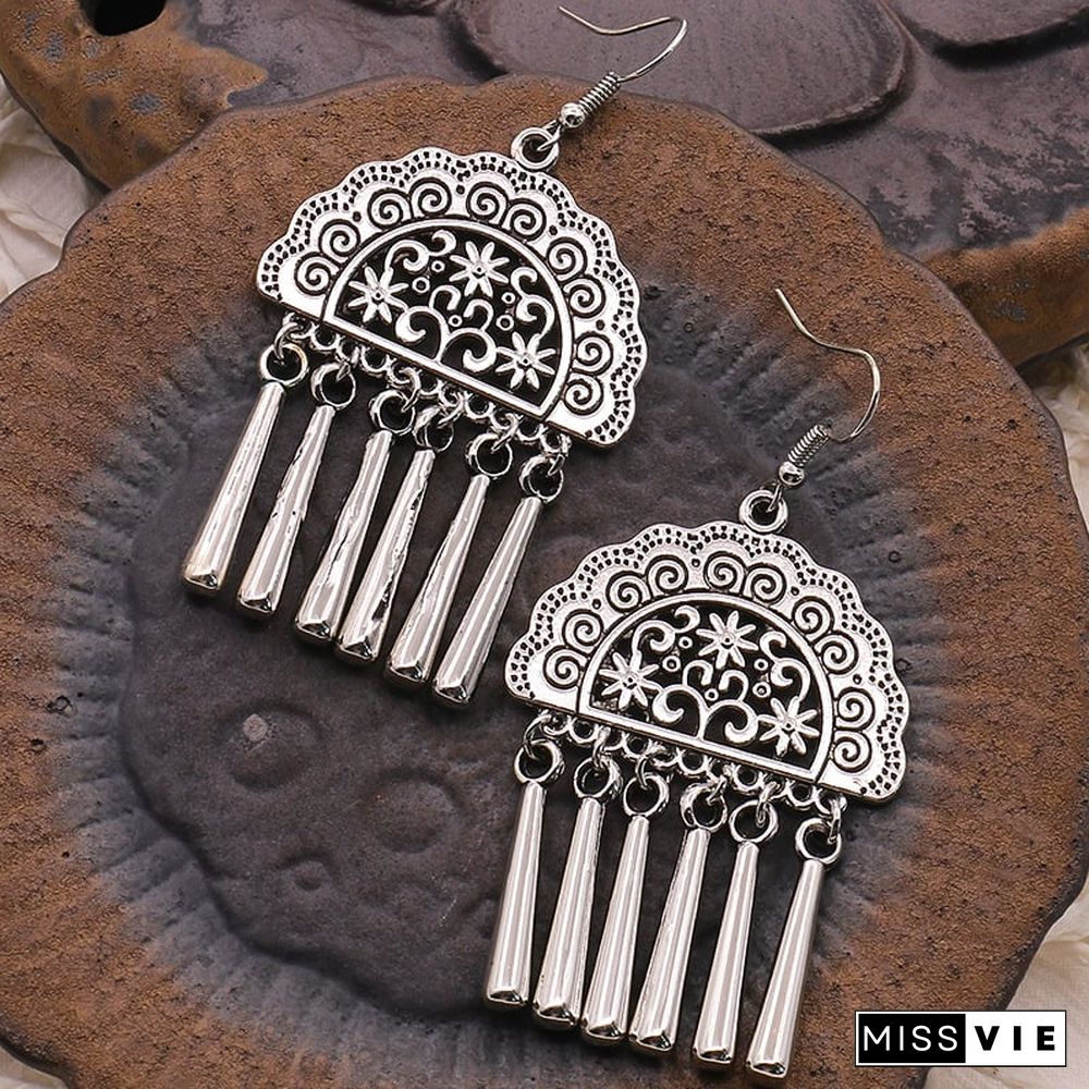 Vintage Bohemian Alloy Earrings