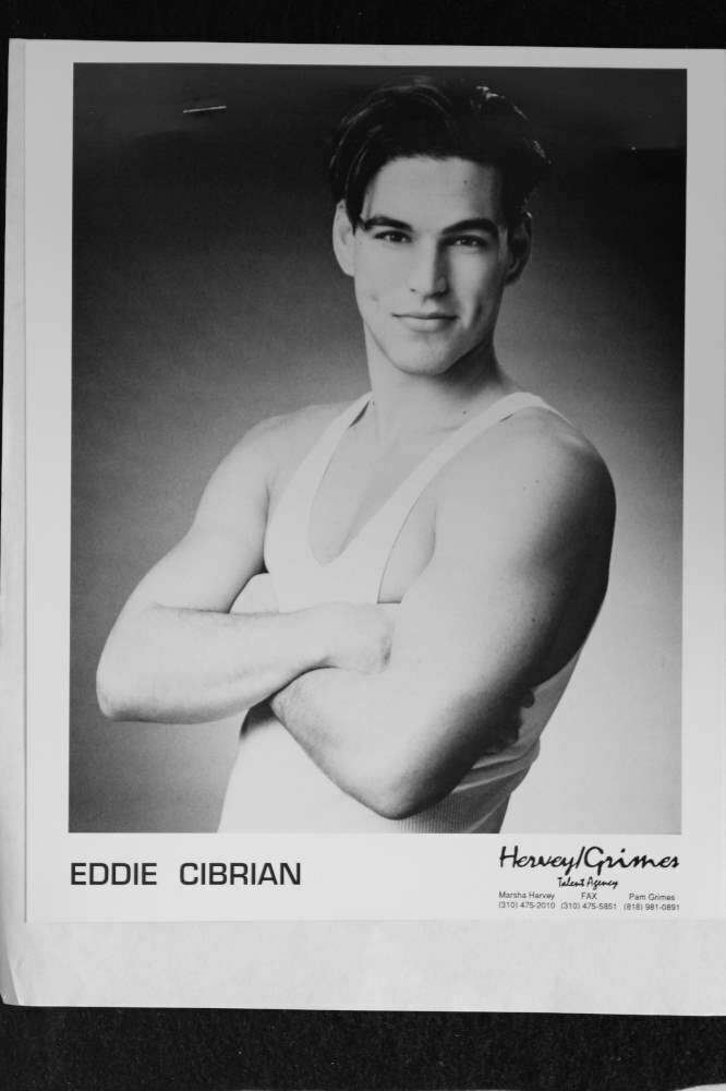 Eddie Cibrian - 8x10 Headshot Photo Poster painting with Resume - Young / Restless