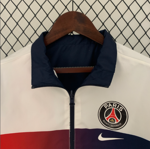 23/24 PSG Paris Saint Germain Double -sided windbreaker Football Shirt Thai Quality Set