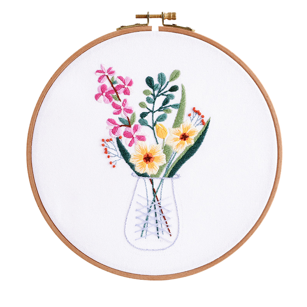 

Blooming Flowers - Embroidery - Cross Stitch, 501 Original