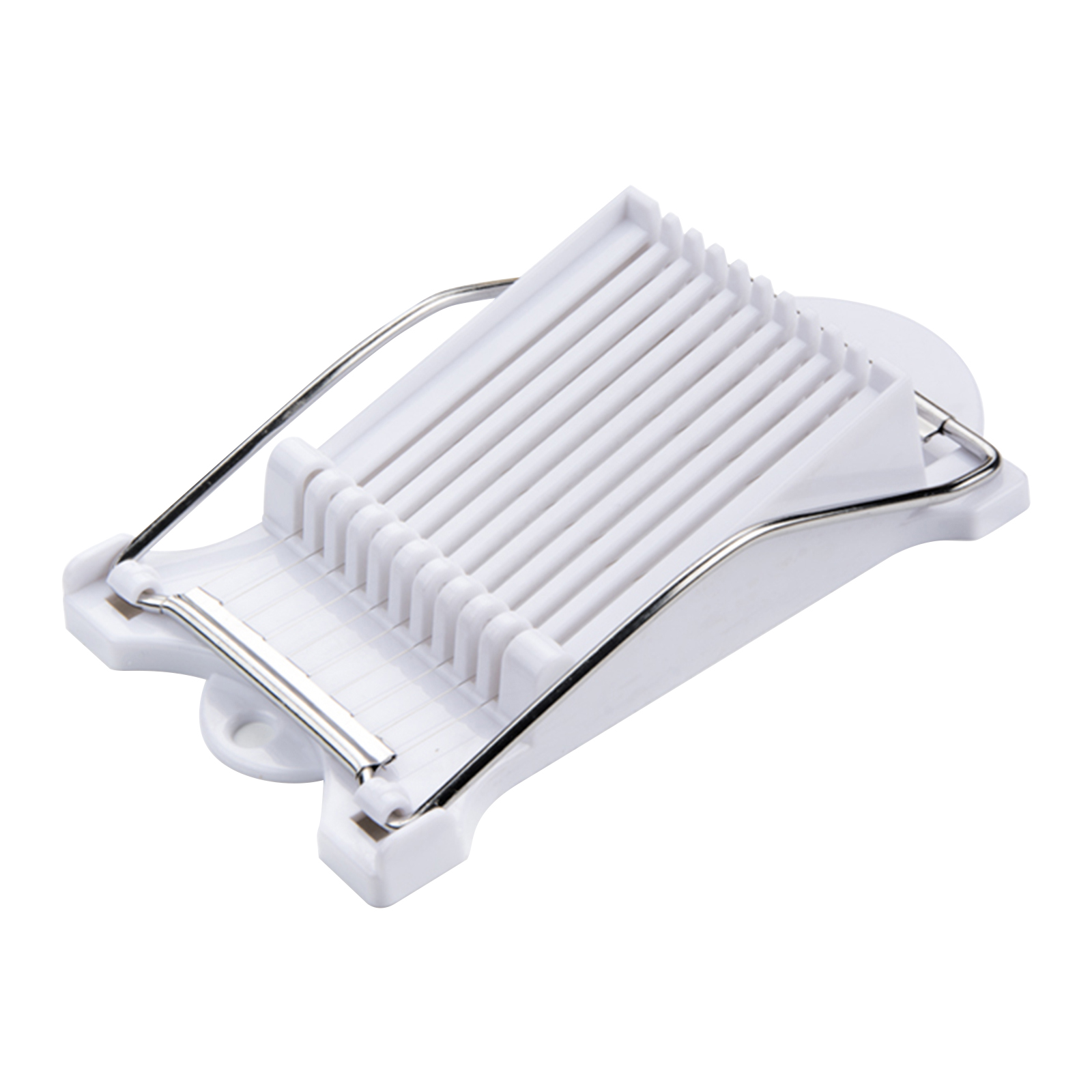 

Spam Slicer, Soft Food Cheese Luncheon Meat Boiled Egg Fruit Slicer (White), 501 Original