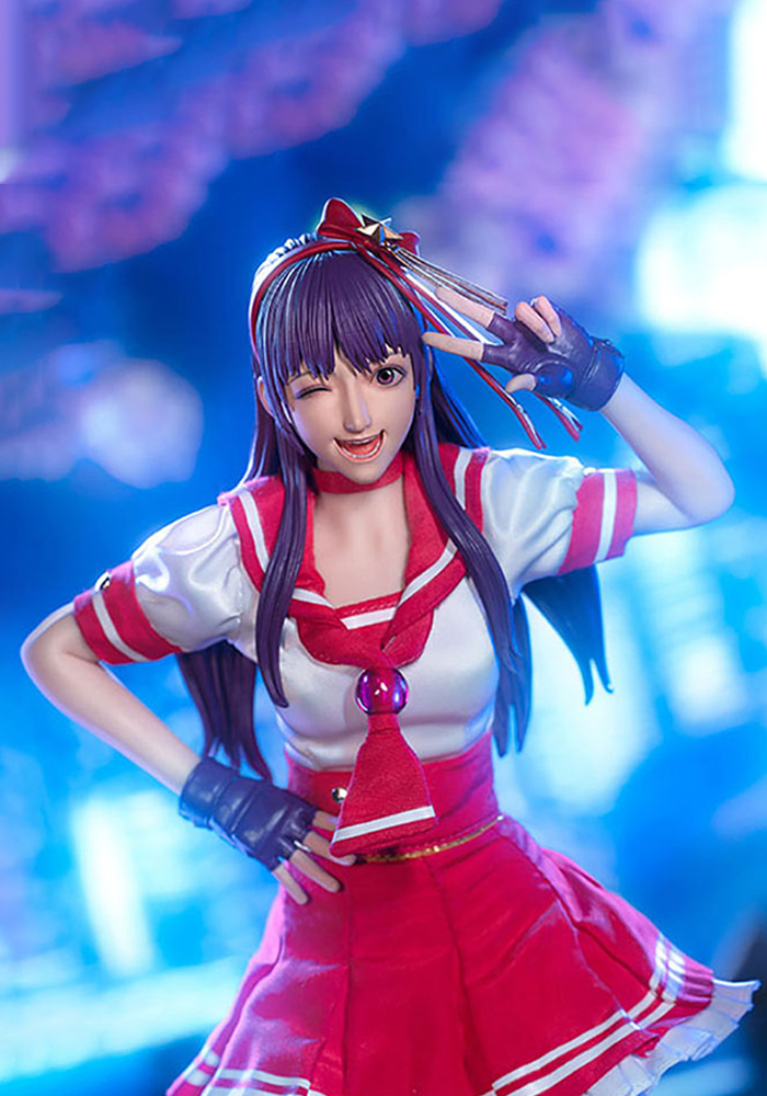 Genesis Emen KOF-AT01 1/6 Athena Asamiya Figure Model 12'' Female Soldier Action Body Full Set Toy for Collection-aliexpress